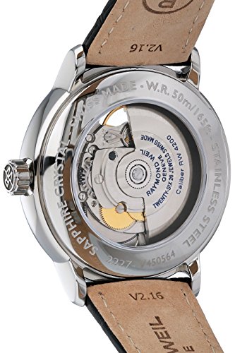 Raymond Weil Men's 2227-STC-65001 Maestro Analog Display Swiss Automatic Black Watch2