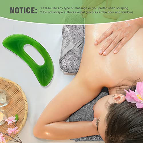 Large Gua Sha Massage Tool, Resin Guasha Scraping Tool Multi-Functional Handheld Lymphatic Drainage Drain Scraper, Sore Muscles Massager For Tension Knots Relaxation, Myo-Fascial Release Treatment #TOP6