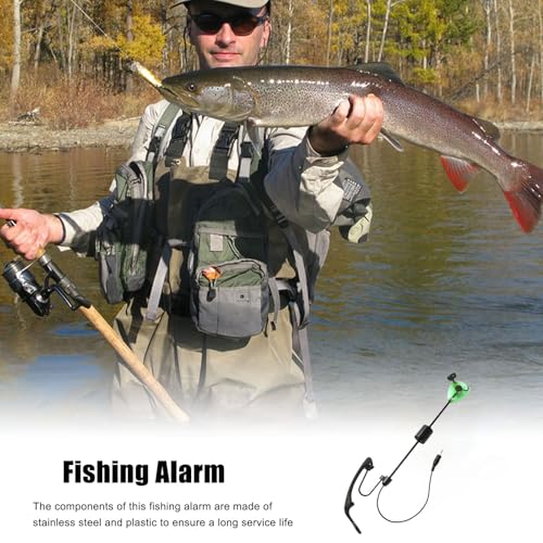 Alarma de caña de pescar con LED para pesca de trucha y perca 2