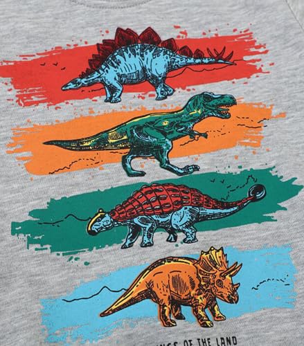 Image of LOKTARC Toddler Boys Graphic Crewneck Sweatshirts 2-Pack, Sizes 2T-7