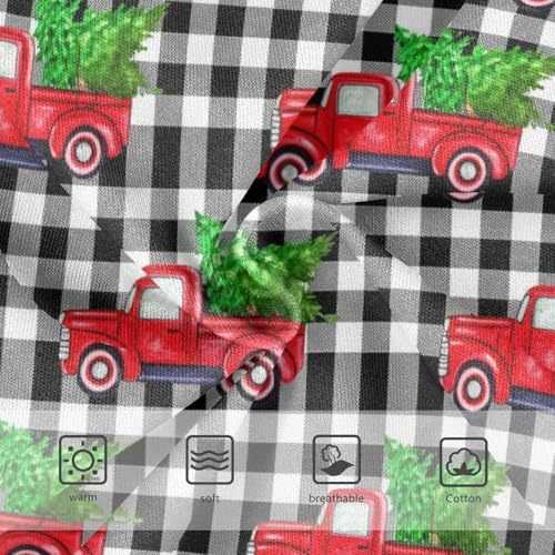 Joisal Cotton Toddler Girls Underwear Red Trucks Christmas Trees Plaid Cute Panties Girl Animals Briefs Girls Undies 2t3