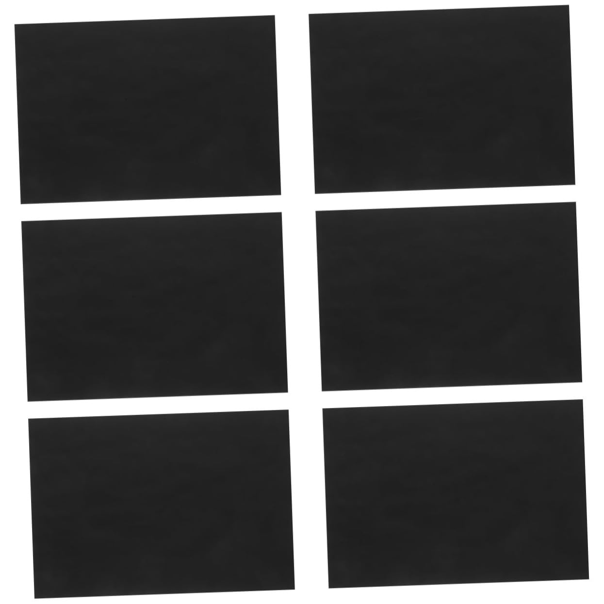 CAXUSD 6-Pack Model Road Stickers for DIY Miniature Track Tape Layouts Car Railway Wall Decals Easy Peel Stick for Architectural Modelers