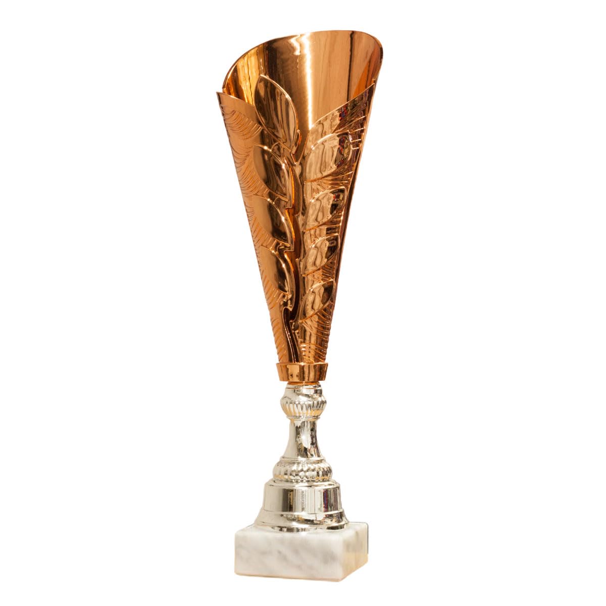 Tris Coppe economiche h 38,50 cm 1° 2° 3° Classificato Targhetta Personalizzata Omaggio