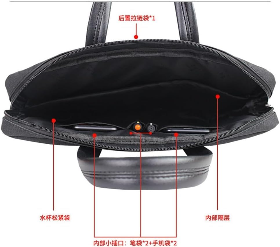Briefcase Large Capacity Business Portable File Bag Portable Office Thickened Shoulder Strap Conference Bag3