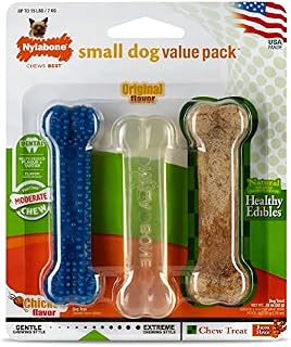 Nylabone Small Dog Value Pack (with edible), XS