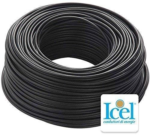 Icel Jednobiegunowy przewód elektryczny FS17 do instalacji domowych i budowlanych, 100 metrów cewka