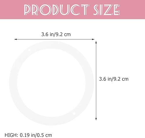Miniatura 2 de 20 anillos de sellado de silicona de boca ancha para tapas de tarros, juntas reutilizables para tarros de conservas de boca regular, 3.62 pulgadas,