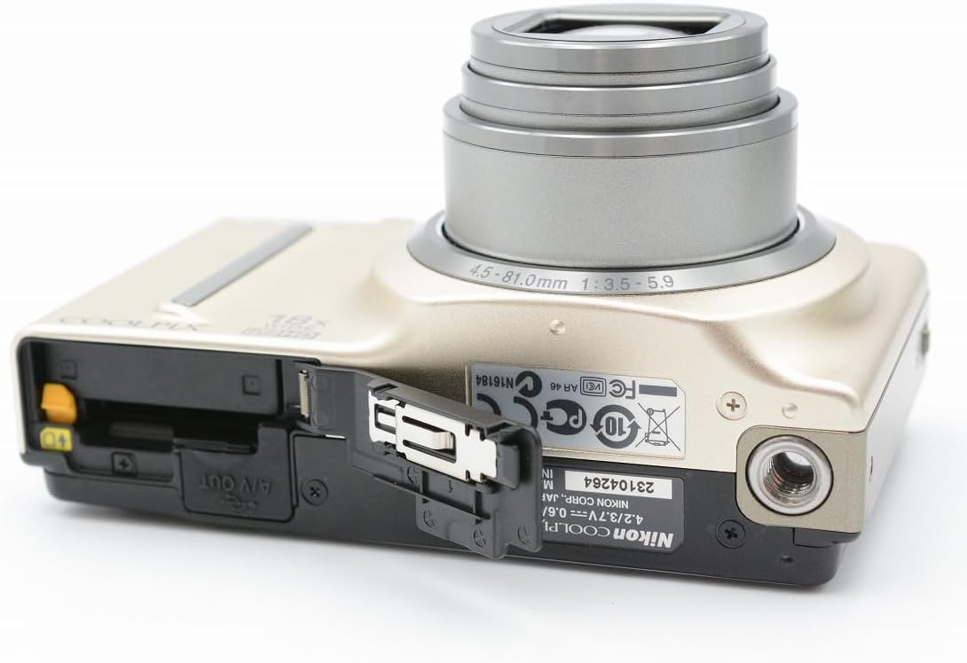 Nikon COOLPIX S9100 12.1 MP CMOS Digital Camera with 18x NIKKOR ED Wide-Angle Optical Zoom Lens and Full HD 1080p Video (Silver)