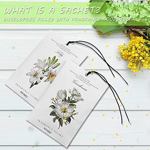 MYARO 12 Sachets Aromáticos para Cajones y Closet miniatura 4