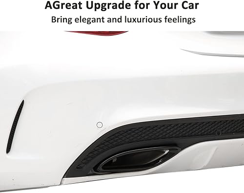 Miniatura 5 de Stainless Exhaust Muffler Tail Pipe Trim Cover For Mercedes Benz A B C E Class 2014-2022GLE GLC GLS CLS CLA W166 X253 X166 C257 2015-2022