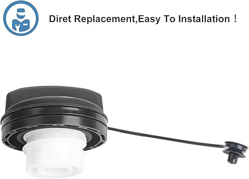 Miniatura 3 de Tapa de llenado del depósito de combustible, tapa de gasolina compatible con Cadillac Chevy GMC – Silverado Sierra 1500 2500HD 3500HD 2015-2016,