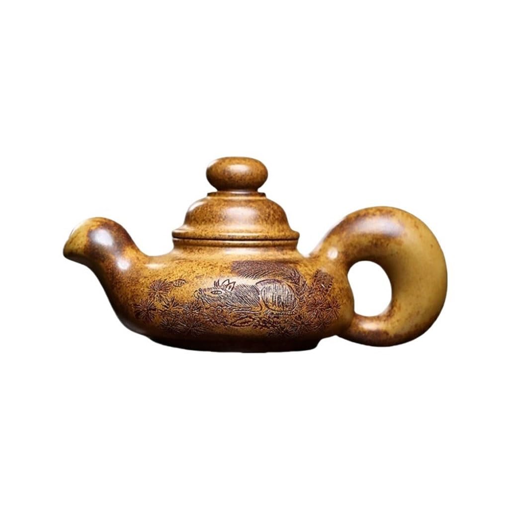 EBZFASO Ceramic Tea Pot Teapot, Porcelain Kung Fu Teapot Tea Infuser