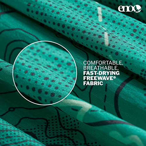 Image of ENO, Eagles Nest Outfitters DoubleNest Lightweight Camping Hammock, 1 to 2 Person, Special Edition Colors, ATC