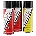 Produktbild MOTIONCOLORS Rouge Flamme Nacre/Dezir-Rot Perleffekt NNP für Renault Autolack Sprühdosen Set Grundlack Basislack Klarlack Spraydose 400ml
