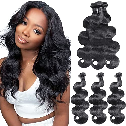 14 16 18 Inch Human Hair Bundles 3 Bundles Human Hair Bundles Deals Human Hair Brazilian Hair Bundles Body Wave Bundles Human Hair Bundles Deals Human Hair 100% Human Hair Bundles 8A Brazilian Human Hair Bundles Find shan Human Hair 