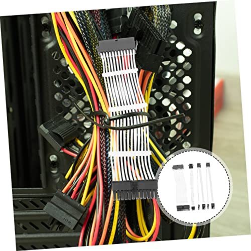 Extensiones de Cable de Alimentación para PC Blanco Modding ATX GPU de 20 Cm 3