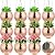 Remerry 12 Pcs Disco Ball Planter Mirror Ball Boho Hanging Planter Flower Pots Vase with Chain and Wooden Rings for Indoor Outdoor Plants Succulents Cacti Flowers Home Decorations