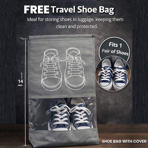 Image of WanderWraps Spendex Polyester Protective Luggage Cover | Hard Luggage Trolley Bag Cover | Washable | Dust Proof | Stretchable | L - 28 inch | AstroJet