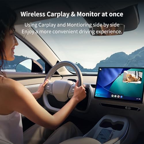 Cámara inalámbrica para coche con visión nocturna IR 1080P y gran angular de 150 grados 4