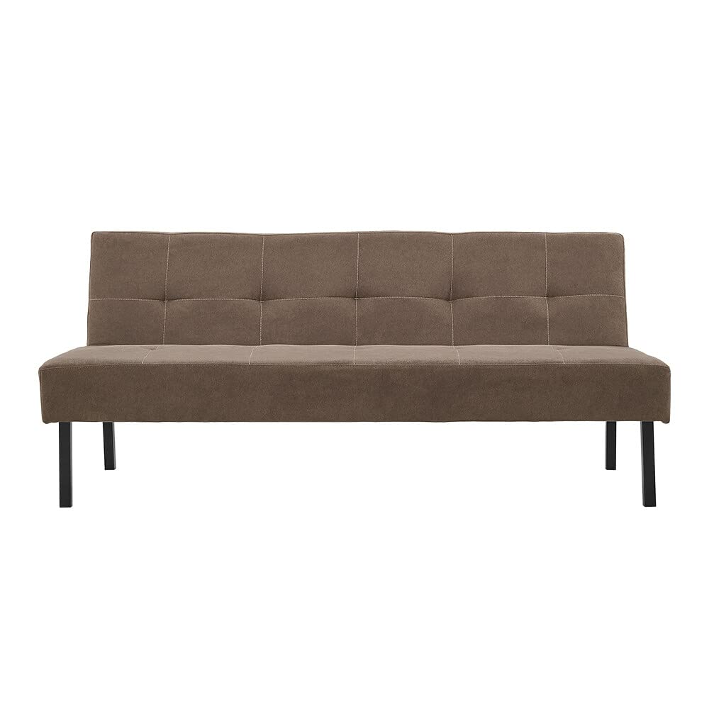 Panana Sofa Bed 3 Seater Sofa Click Clack Bed Sleeper on Metal Frame