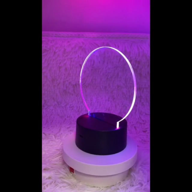 Image of 12 Pcs 5.9 inch x 5.1 inch Round Clear Cast Acrylic Sheets for LED Light Base Clear Plexiglass with Protective Film 4 mm Thick for LED Signs & Day DIY Crafts