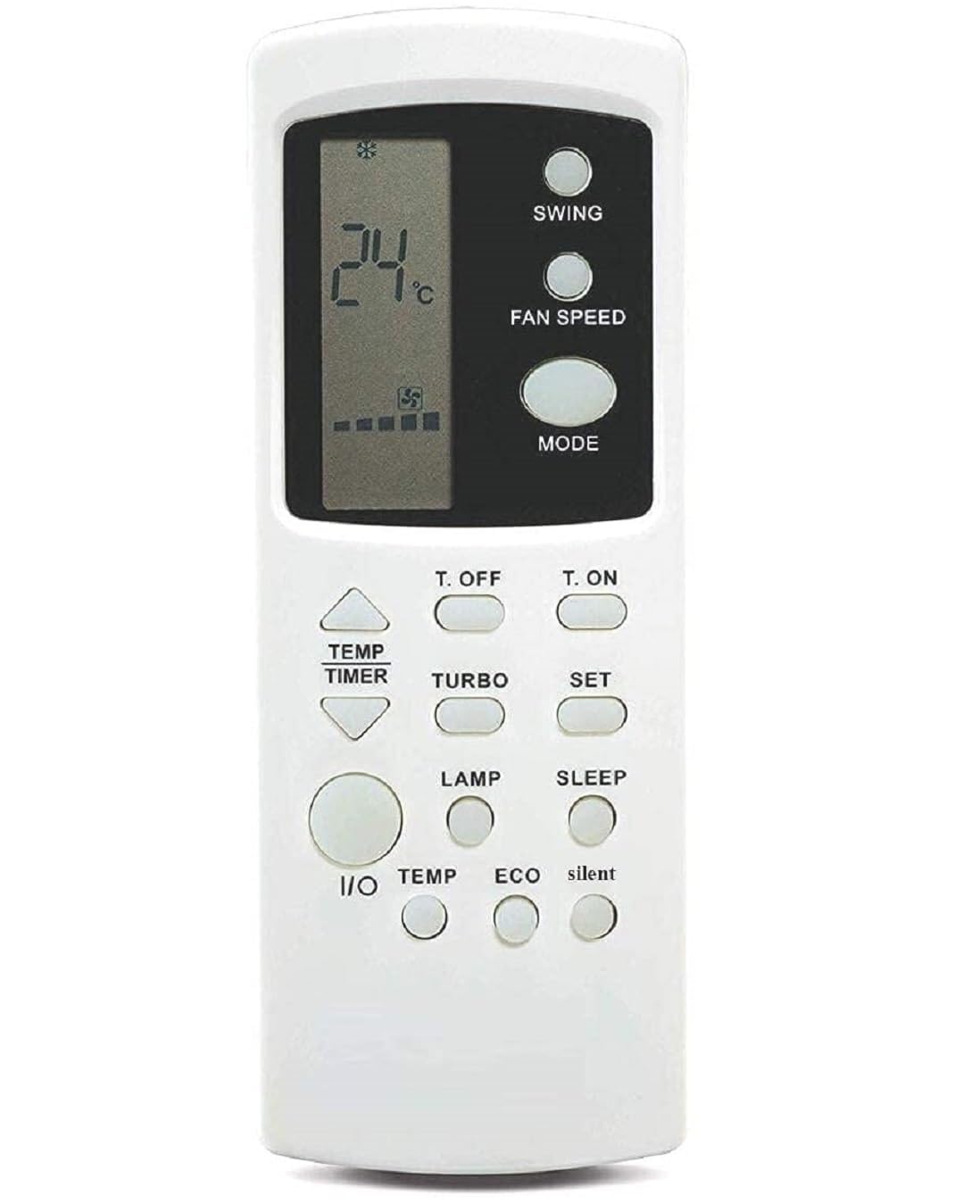 Universal Ac Remote Compatible for Godrej 1.5 Ton Split 3 Star Ac Remote no 210A with Turbo Lamp Eco Silent Button, (Your Old Remote Must be Exact Same)-picture-36