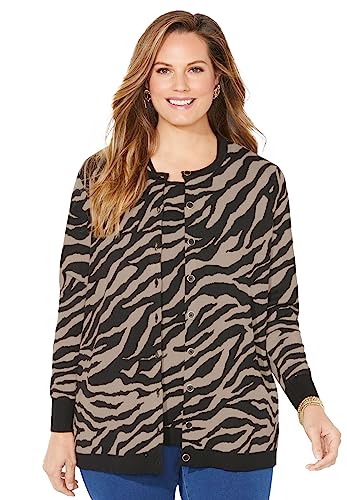 Catherines Women's Plus Size Liz&Me Classic Cardigan