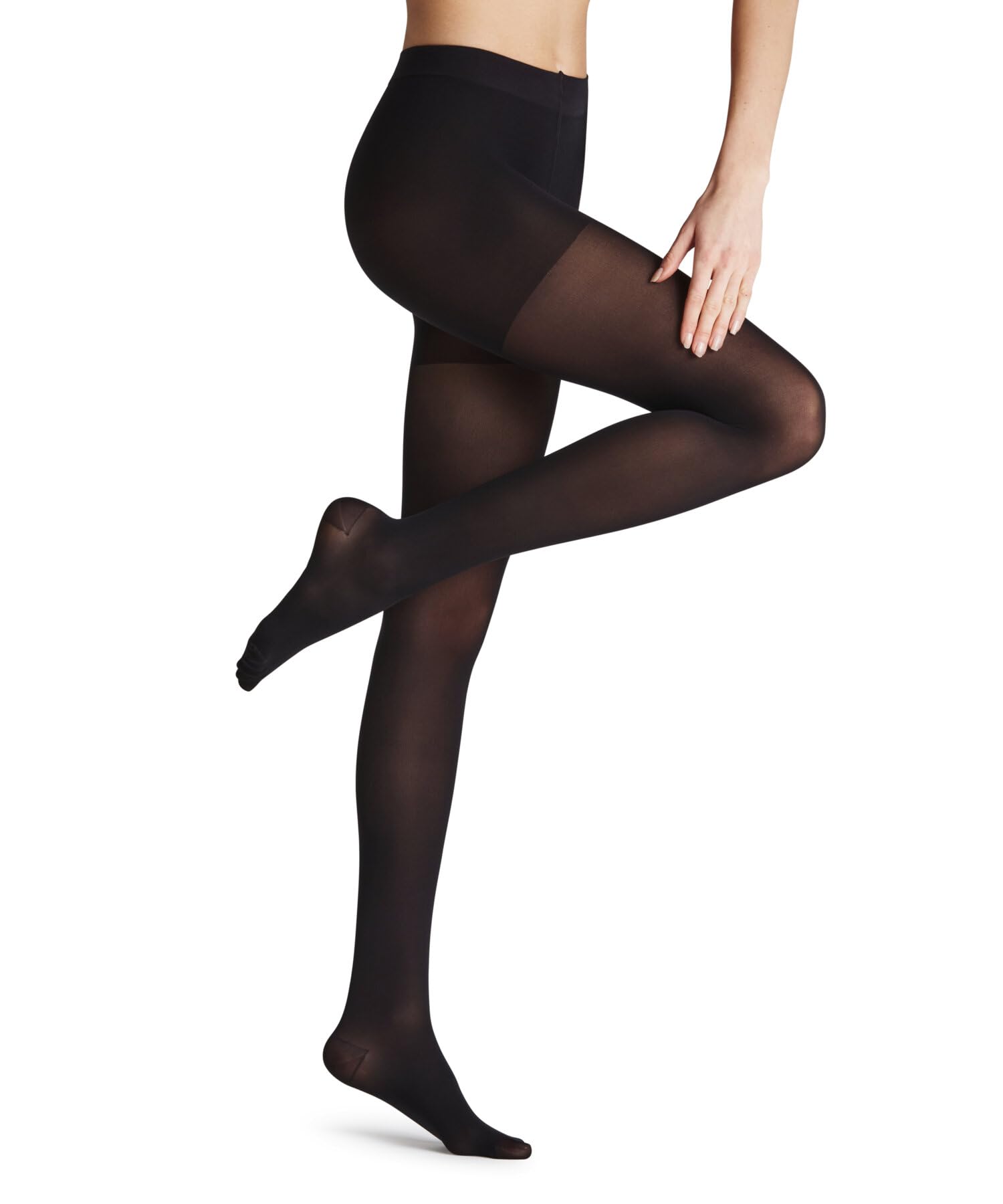 FALKE Women's Energize 50 DEN W Ti Semi-Opaque With Compression 1 Pair Tights, Black 3009, S