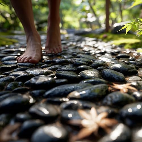 『Walking Meditation: A Comparative Study of Zen and Theravada Practices』のカバーアート