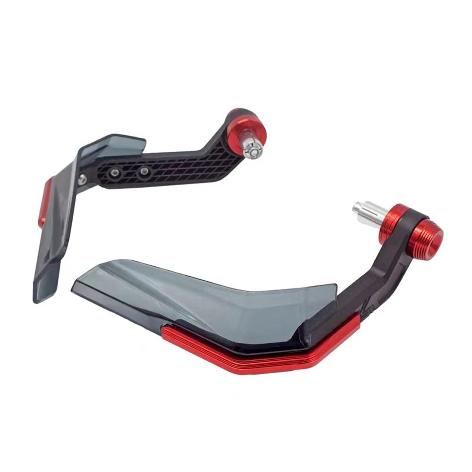 Protège-mains dévIateur de vent Forza750 bouclier rouge - 4