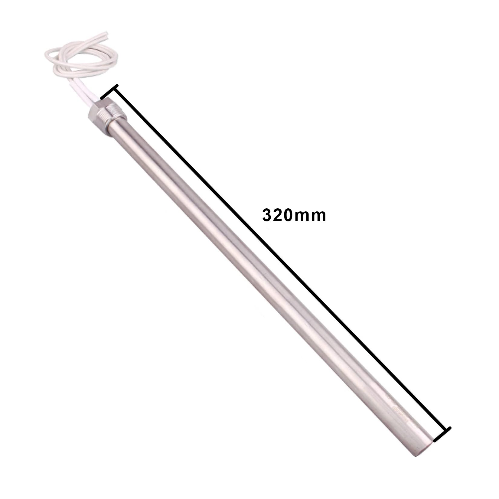 DERNORD Tauchkartuschenheizung 240V 2000W Hot Rod Heizelement Ersatz 3/4 Zoll Gewinde