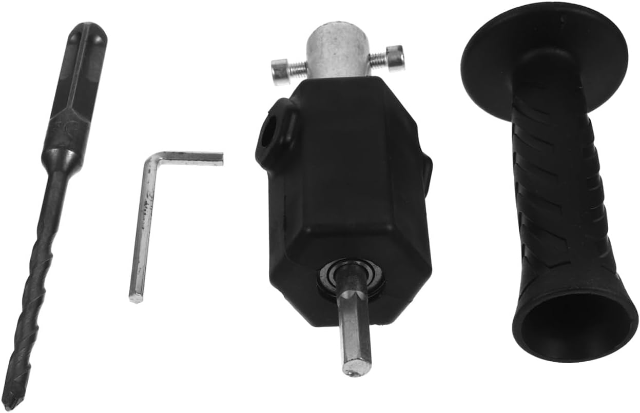 Tofficu 2sets Electric Drill to Hammer Adapter Conversion for Hand Electric Drill for Grinding Chipping and Tasks Compact Design for Easy Use