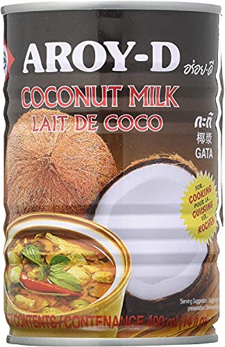 Leche de coco para cocinar Aroy-D 400 ml