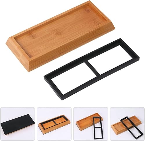 Miniatura 6 de 1 Unidades Base de piedra de afilar Herramientas para el hogar Soportes de silicona japonés afilador de piedra de afilar Bases de afilador Base