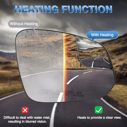 Miroir convexe angle réglable compatible avec Toyota RAV4 4Runner - 5