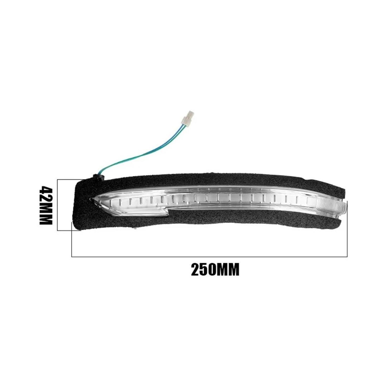 Luci Direzionali Per X-Trail T32 Per Qashqai J11 Per Murano Z52 2014-2019 Auto LED Indicatori Direzione Luce Retrovisore Specchio Laterale Indicatore Lampada Indicatore LED(Right)