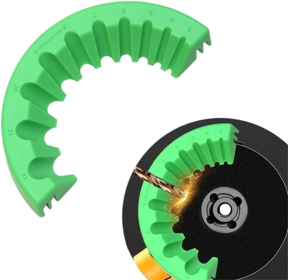 Precision Drill Bit Grinding Sharpener 3-12mm 10 Models Angle Grinder Attachment For Hole Drilling Polishing Brack Sharp Tool