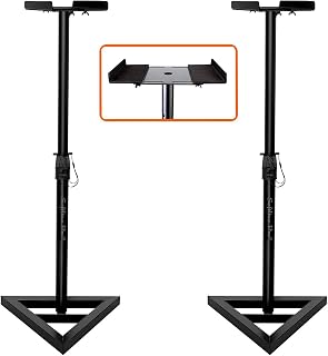 Softline Pro SP08 VP Heavy Duty Studio Monitor Stand Adjustable Top Plates (Set of 2) Price In India