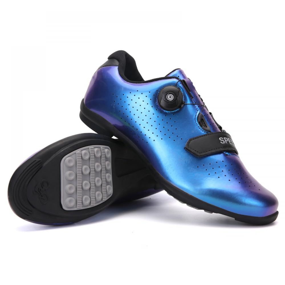 Radschuhe Für Damen Und Herren Atmungsaktive, rutschfeste Fahrradschuhe Mit Gummisohle Für Rennrad- Und Mountainbike-Fahren, Indoor-Spin Und Radfahren Im Freien