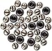 Prima Marketing Junkyard Findings Metal Trinkets, Screw Heads, 34/Pack