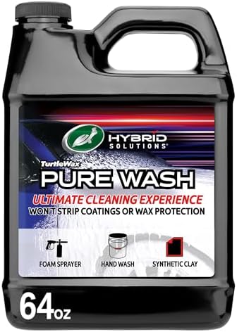 Turtle Wax Hybrid Solutions Pure Wash, pH Neutral Extreme Foaming...