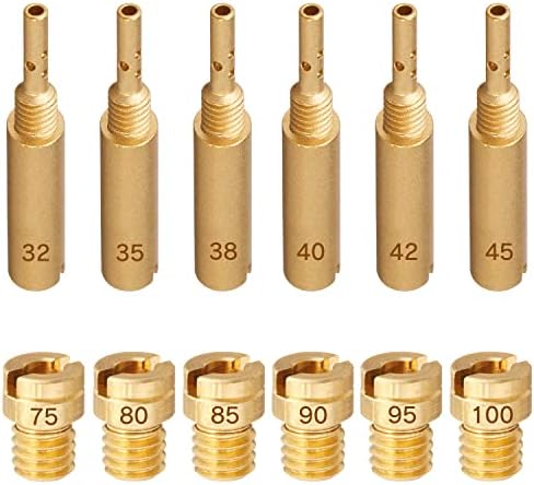 Amazon.co.jp: メインジェット 12個入（5X6.7）ケイヒン パイロット 