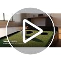 Image of Leosportz Golf Putting Mat 2.5 Meter with Auto Ball Return, Indoor Putting Green for Home Office Practice, Dual Hole Golf Training Mat | Ball and Club Not Included (2.5m, Retracable Mat Set)