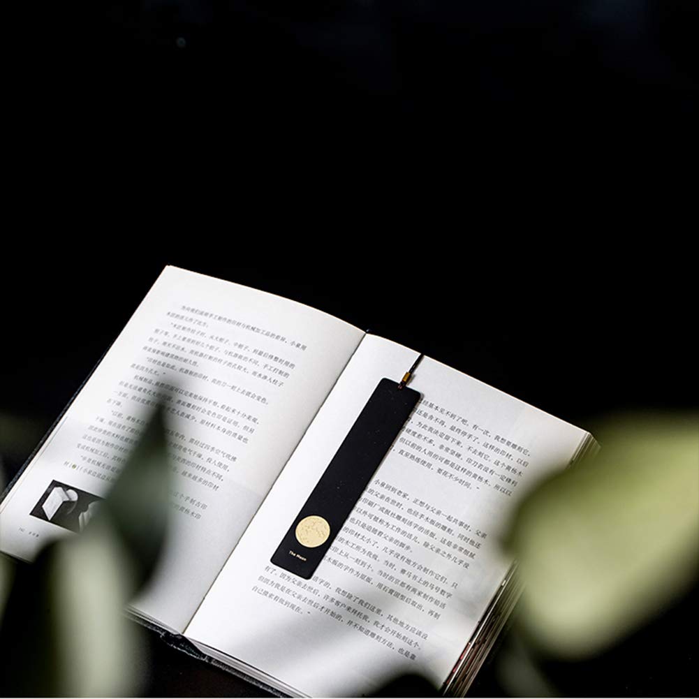 Segnalibri in Metallo Antichità Luna E Sole, Segnalibri Classici in Ottone Creativi, Segnalibri per Collezioni Artigianali.