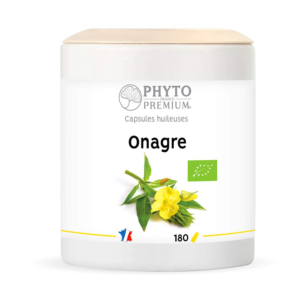 Capsules huileuses d' ONAGRE 500 MG (BIO) - Boite grand modèle