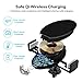 Charger with Touch Sensitive Clamp FLOVEME 10W Fast Wireless Car Charger Mount Phone Holder Qi Wireless Car Charger Compatible for iPhone Xs Max/XR/X/8/8+ Samsung S10/9/8 Note 9 and More