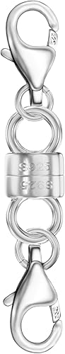 Miniatura 14 de Dailyacc cierres magnéticos para collares de langosta de plata 925 y cierres de seguridad en plata esterlina con convertidores de joyería de oro
