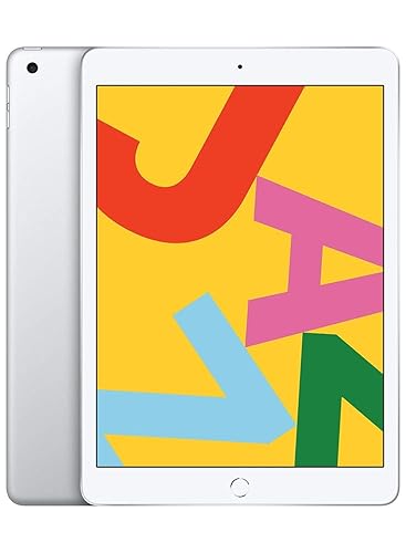 iPad de Apple 7ª Gen 2019 (10.2 pulgadas, Wi-Fi, 32GB) Plateado (Renovado)