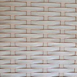 Cesto de roupas sujas mais lixeira de fibra sintética (vime)