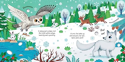 Arctic Animals Sound Book: An Interactive Journey through the Frozen Tundra with Polar Bears, Walruses, Snowy Owls, and Narwhals--Discover their Unique ... and the Icy World They Inhabit (Sound Books) - Image 2